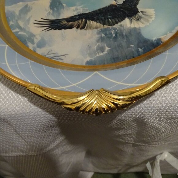 Fountainhead Collector Plate As Free As The Wind Eagle Mario Fernandez #/3633 - Picture 5 of 10